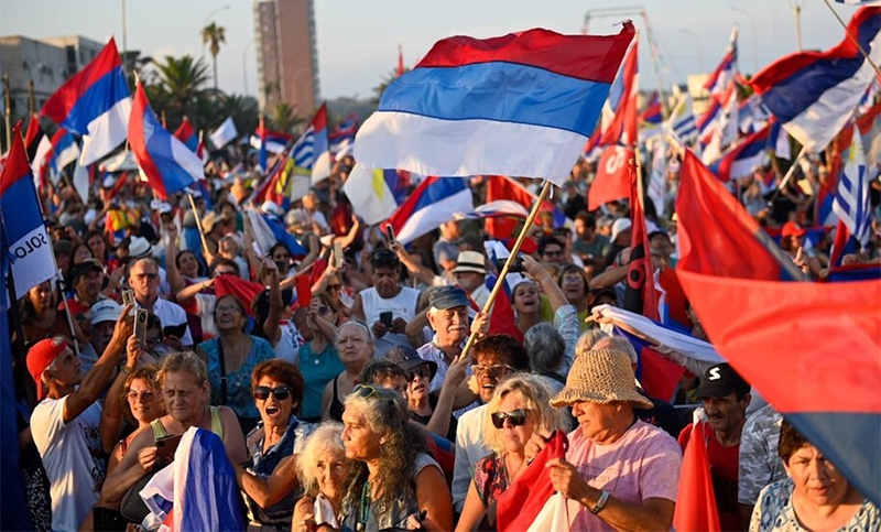 Las encuestas marcan que el Frente Amplio tiene chances de volver a gobernar Uruguay