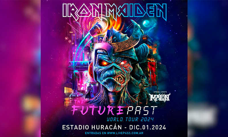 Iron Maiden vuelve a Argentina para fin de año
