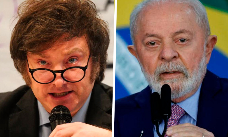 Milei le mandó una carta a Lula en búsqueda de una reunión para recomponer las relaciones bilaterales