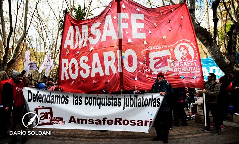Amsafe Rosario: cese de actividades y marcha adhiriendo a la jornada en defensa de la educación pública