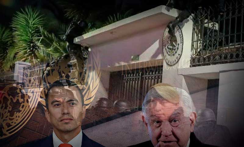 López Obrador presenta nuevos videos del asalto a la embajada de México y Ecuador recibe amplia condena de la OEA