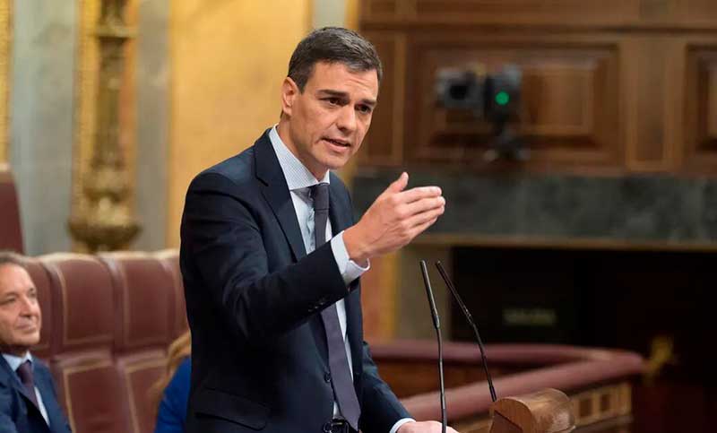 Pedro Sánchez planteó que piensa en renunciar como presidente del Gobierno español