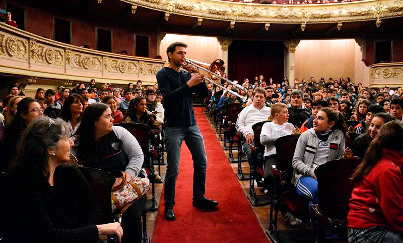 Presencia estelar de la Orquesta Sinfónica Provincial de Rosario en el Festival internacional de Brasil