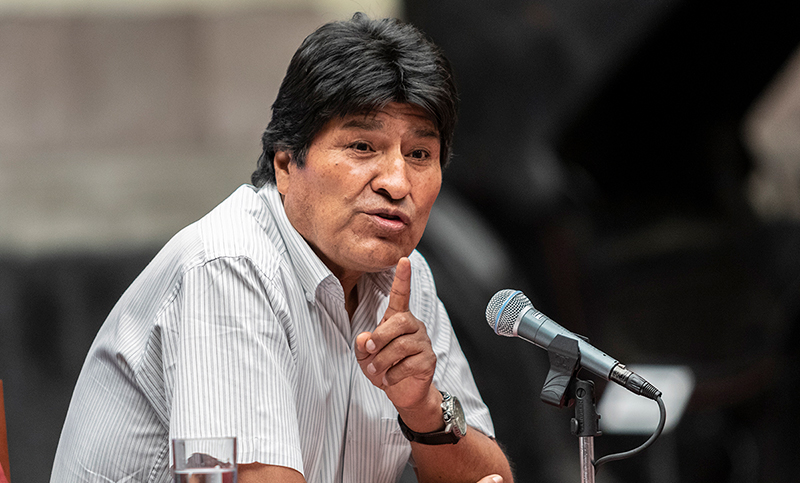 Evo Morales ratificó su candidatura presidencial para 2025