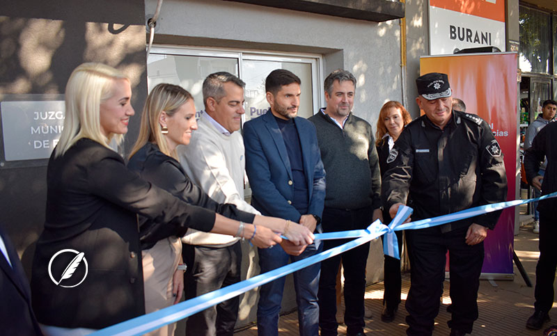 Un nuevo Centro Territorial de Denuncias fue inaugurado en Pueblo Esther