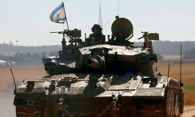 Un tanque israelí mató a cinco de sus propios soldados y dejó siete heridos, tres de gravedad