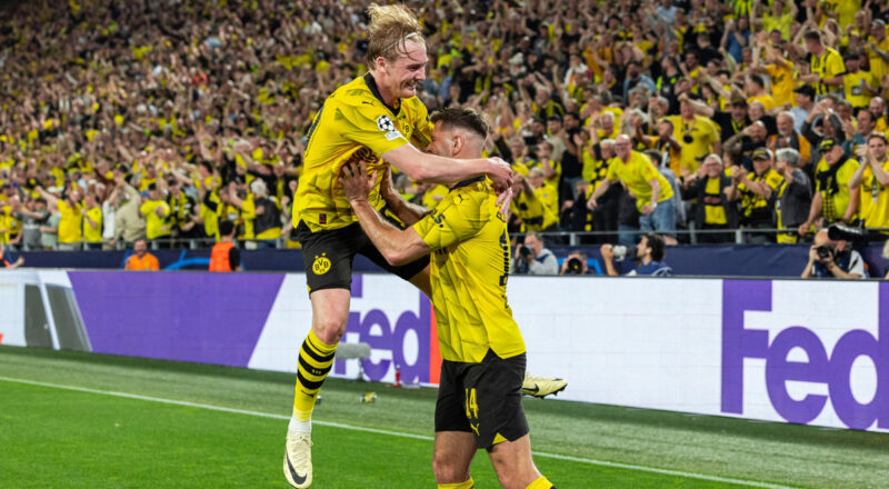 Borussia Dortmund le ganó al PSG 1 a 0 en Alemania y se adelantó en la serie