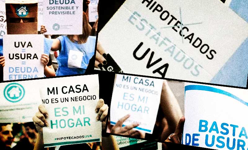 Hipotecados UVA: «Queremos advertir a los futuros tomadores que esto es una estafa»