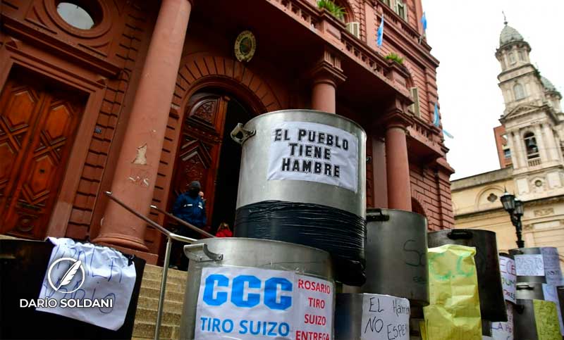 Comedores y merenderos de Rosario denuncian la extrema situación que atraviesan