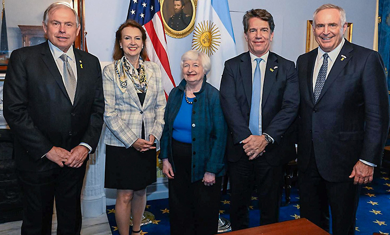 Argentina y Estados Unidos firmaron un acuerdo de «asociación estratégica» en Washington