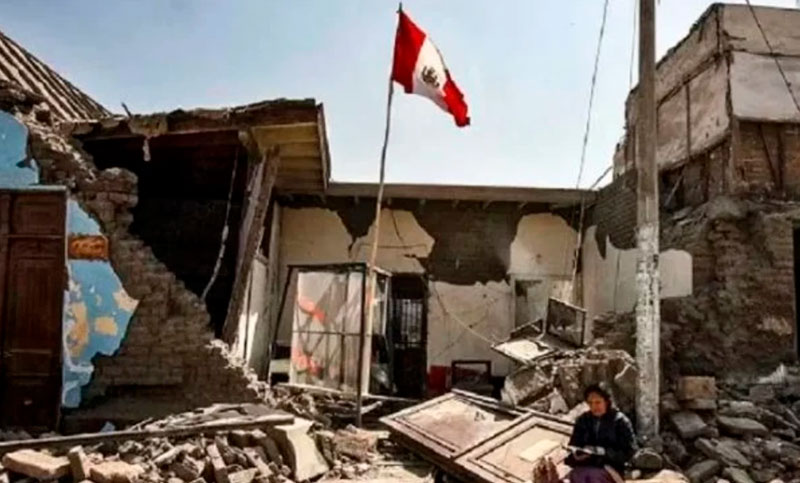 Un terremoto de magnitud 7,0 sacudió Perú: hay algunos heridos leves