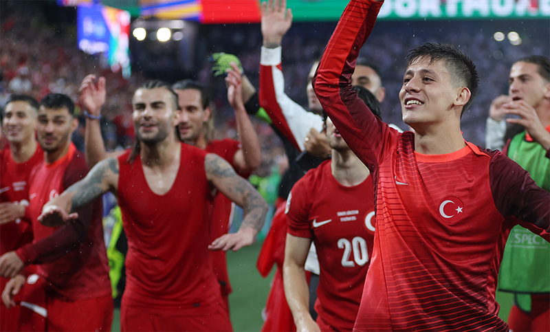 Turquía y Georgia protagonizaron un partido lleno de golazos en la Eurocopa
