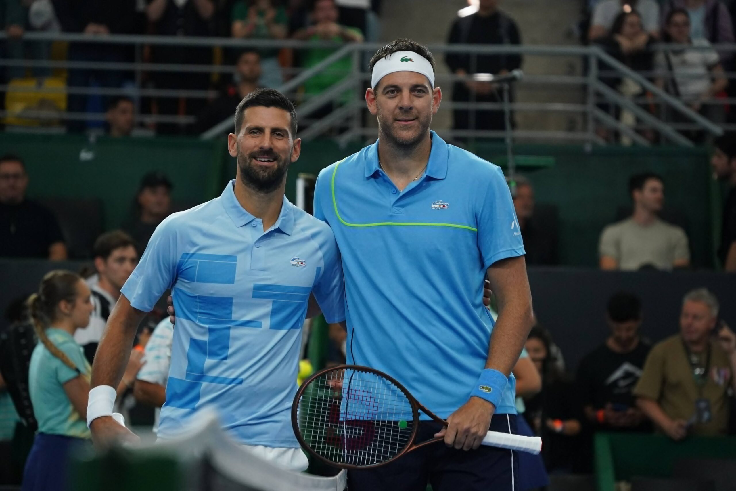 Del Potro tuvo su emotiva despedida en Parque Roca junto a Djokovic