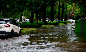 Elevan a nivel naranja el alerta por tormentas para la madrugada en Rosario y la región